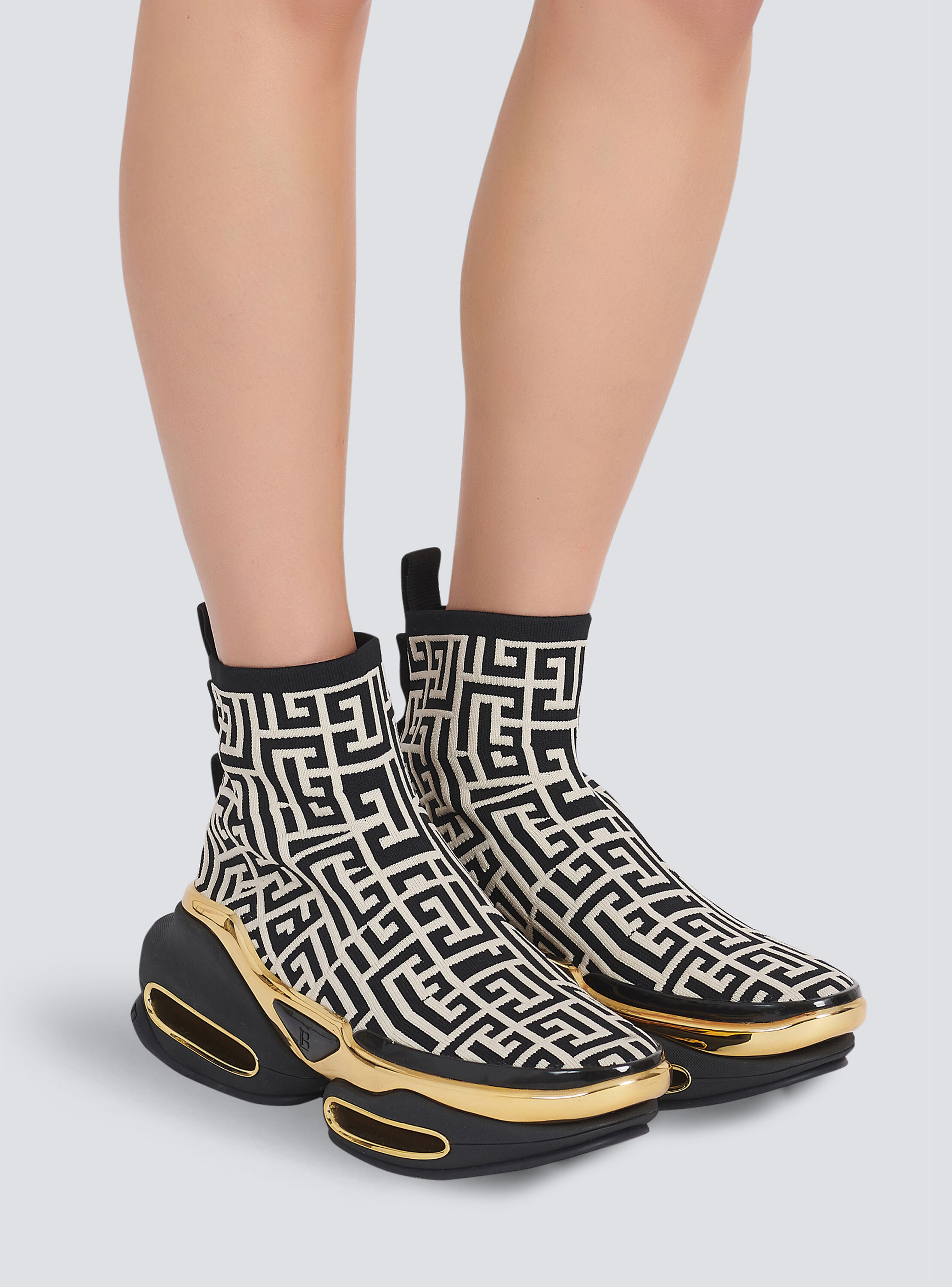 balmain sock trainers